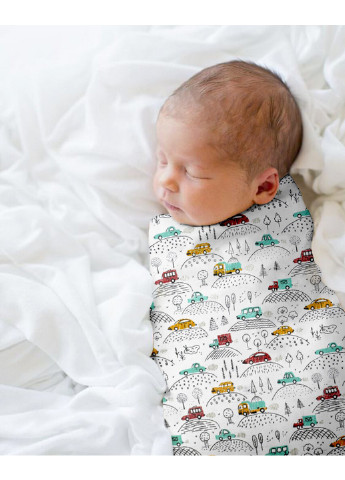 Набір пелюшок бязь CARS FOREST STARS RED GREY (2 шт) Cosas (250498760)