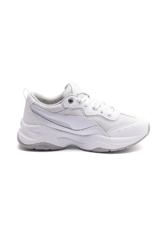 Белые всесезонные кроссовки Puma Cilia Patent SL