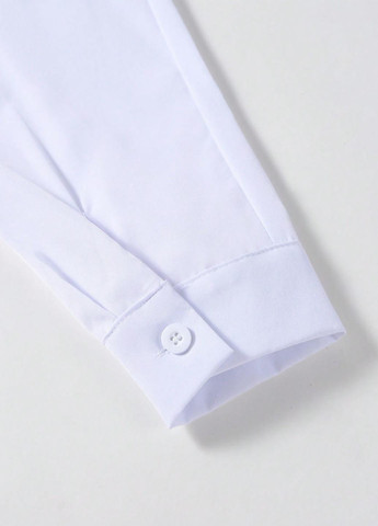 Темно-синий демисезонный костюм (рубашка, жилет, брюки) тройка, с рубашкой, брючный SHEIN