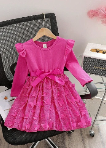 Фуксія сукня SHEIN (339507867)