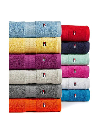 Комплект полотенец (3 предмета) Tommy Hilfiger логотип красный