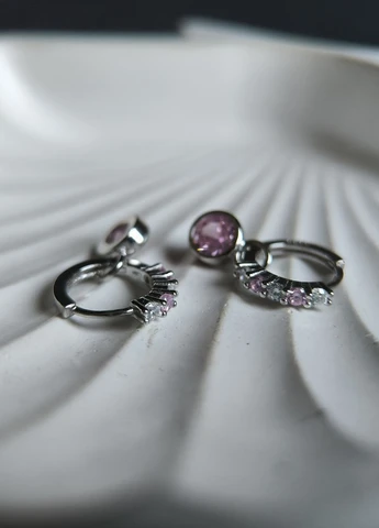 Сережки Silver Flame (350941323)