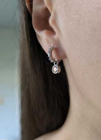 Сережки Silver Flame (350941323)