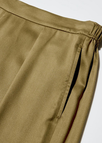 Зелена всесезон піжама (сорочка, штани) сорочка + брюки Uniqlo