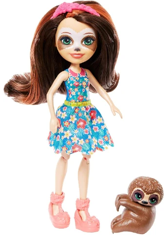 Ігровий набір Enchantimals Slow-Down Salon, Sela Sloth Салон краси Сели Ленні (GFN54) Mattel (255665041)