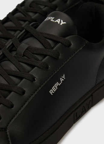 Черные всесезонные кроссовки Replay