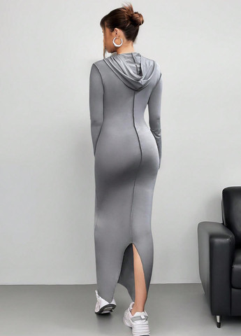 Сіра сукня SHEIN (365779456)