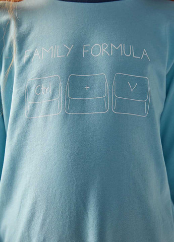 Синя всесезон піжама (лонгслів, штани) лонгслів + брюки Penti