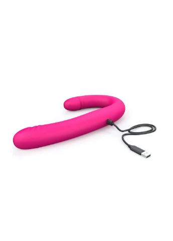 Вибратор-пульсатор двусторонний ORGASMIC DOUBLE DO Dorcel (254150764)