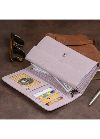 Жіночий шкіряний гаманець 18,5х9,5х2,5 см st leather (252133901)