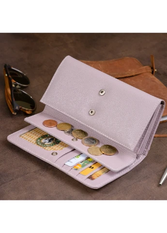 Жіночий шкіряний гаманець 18,5х9,5х2,5 см st leather (252133901)