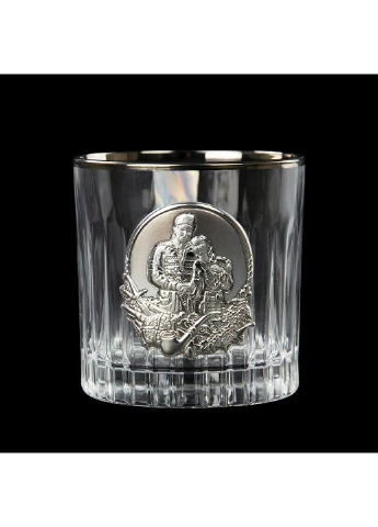 Набор стаканов Козаки с платиновыми и серебрянными накладками Boss Crystal (255190913)