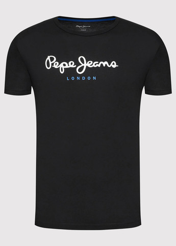 Черная футболка Pepe Jeans London