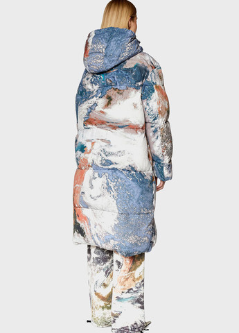 Синяя зимняя куртка Diesel