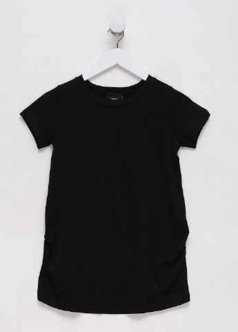 Чорна літня футболка для вагітних Asos
