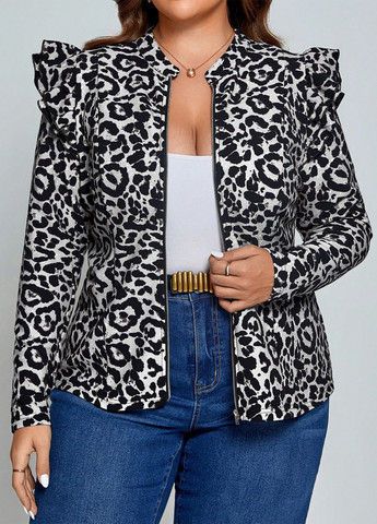 Сіра демісезонна куртка SHEIN