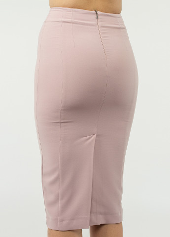 Комплект (блуза, юбка) BGL Комплект (блуза и юбка) юбочный розовый кэжуал вискоза, полиамид, эластан