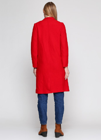 Червоне демісезонне Пальто Zara