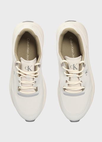 Белые всесезонные кроссовки Calvin Klein Jeans