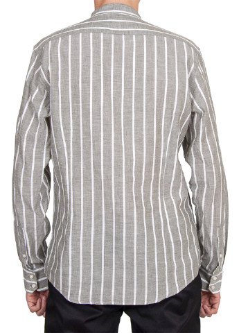 Серая рубашка в полоску Antony Morato