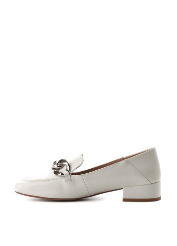 Le'BERDES Туфли лоферы белый з натуральная кожа, украина — демисезон (222153561)