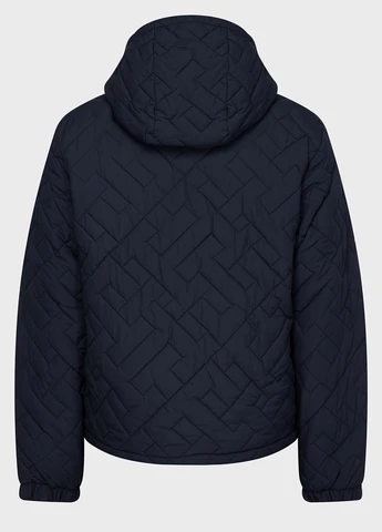 Темно-синя демісезонна куртка Tommy Hilfiger
