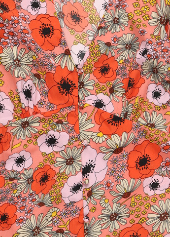 Комбинированное кэжуал платье Influence с цветочным принтом