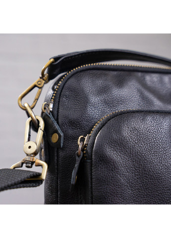 Мужская кожаная сумка 20х18х3 см Shvigel (229459273)