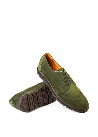 Зеленые кэжуал туфли Mida на шнурках