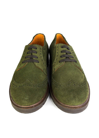 Зеленые кэжуал туфли Mida на шнурках
