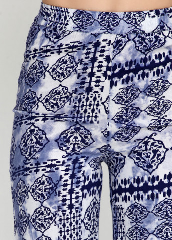 Голубые кэжуал летние прямые брюки Blend