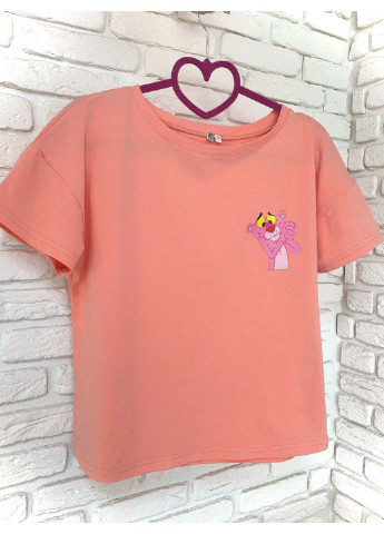 Рожева літня футболка Intruder