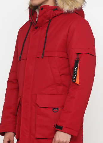 Темно-красная зимняя куртка Danstar