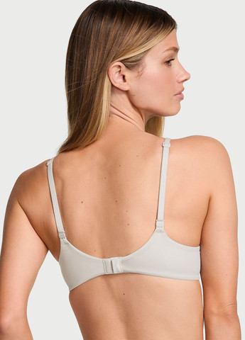 Сірий демісезонний комплект (бюстгальтер, трусики) Victoria's Secret