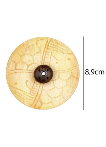 Підставка для пахощів Дві Рибки 8,9x8,9x0.6 No Brand (255621233)
