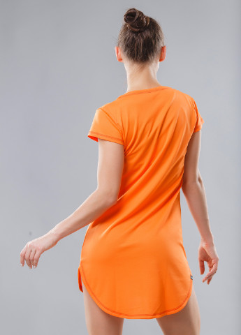 Оранжевое спортивное платье Lunar однотонное