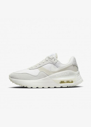 Кроссовки DZ1637-001 Nike W AIR MAX SYSTM белые демисезоны (317229304)