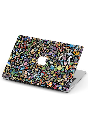 Чехол пластиковый для Apple MacBook Pro Retina 13 A1502 / А1425 Покемон Паттерн (Pokemon Pattern) (6352-2462) MobiPrint (218858045)