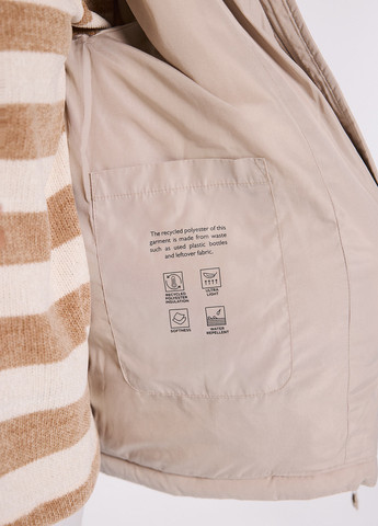 Бежевая демисезонная куртка Springfield