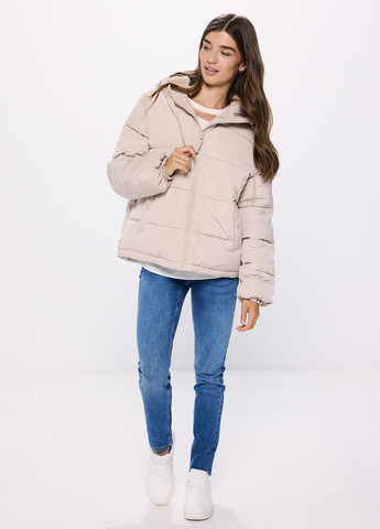 Бежевая демисезонная куртка Springfield