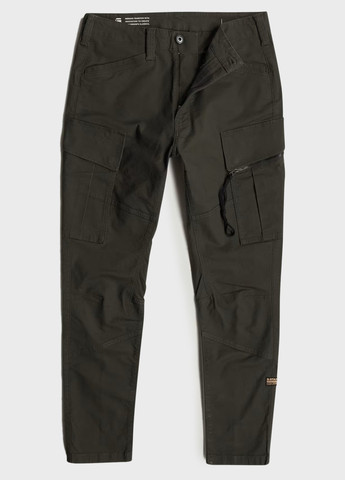 Серые кэжуал демисезонные карго брюки G-Star Raw