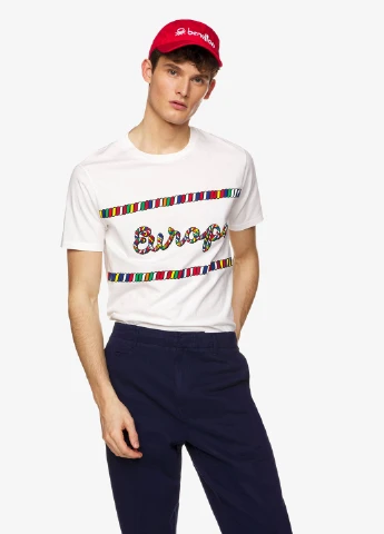 Комбінована футболка United Colors of Benetton