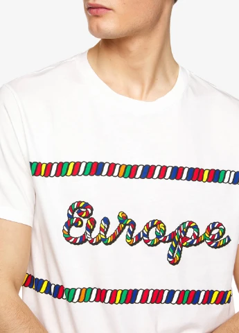 Комбінована футболка United Colors of Benetton