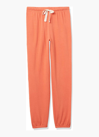 Светло-оранжевые домашние демисезонные джоггеры брюки Amazon Essentials