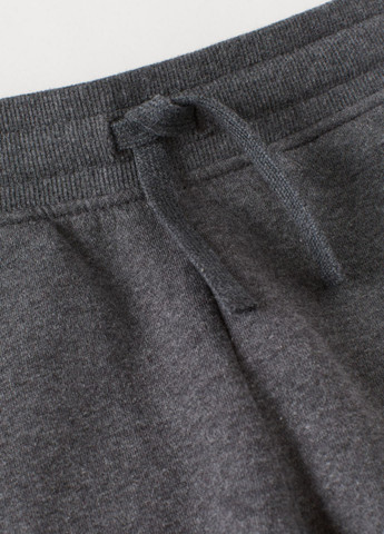 Серые кэжуал демисезонные брюки джоггеры H&M