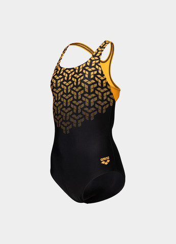 Чорний демісезонний купальник суцільний, танк Arena KIKKO V SWIMSUIT SWIM PRO BACK