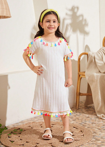 Молочное платье SHEIN (316481357)