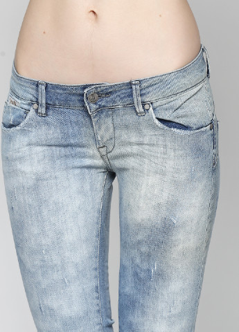 Голубые демисезонные джинсы Sexy Woman