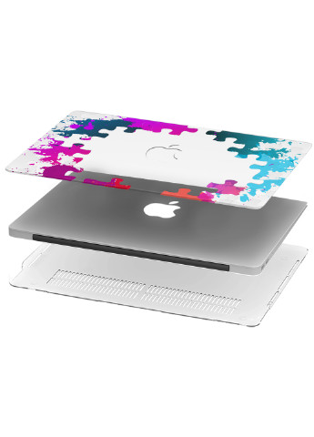 Чохол пластиковий для Apple MacBook Pro 13 A1706 / A1708 / A1989 / A2159 / A1988 Пазл (Puzzle) (9648-1900) MobiPrint (218539115)