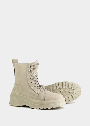 Осенние ботинки Vagabond с логотипом, с тиснением, со шнуровкой